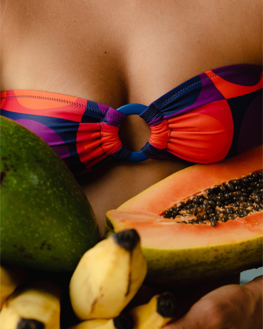Casa Rosa campaign, sun-soaked portrait