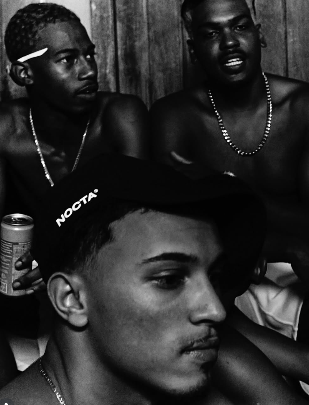 Nike NOCTA campaign, night portrait with NOCTA cap